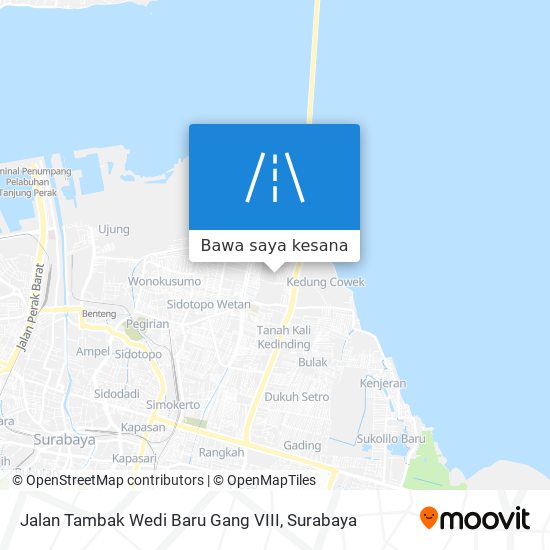 Peta Jalan Tambak Wedi Baru Gang VIII