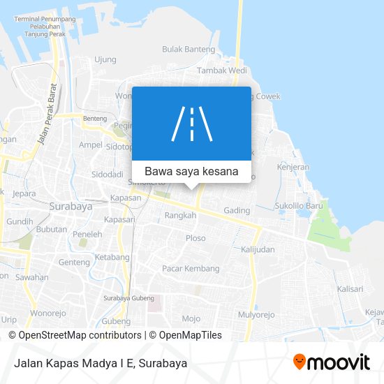 Peta Jalan Kapas Madya I E