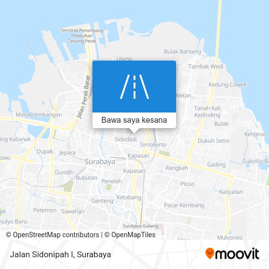 Peta Jalan Sidonipah I