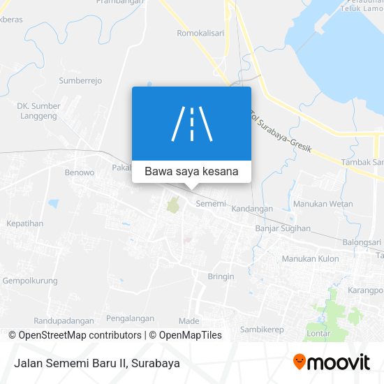 Peta Jalan Sememi Baru II