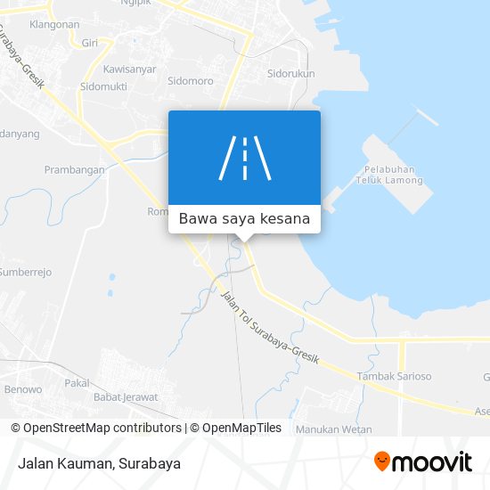 Peta Jalan Kauman