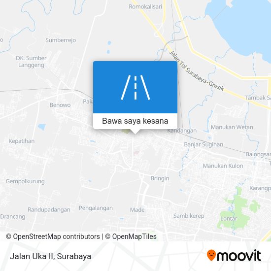 Peta Jalan Uka II