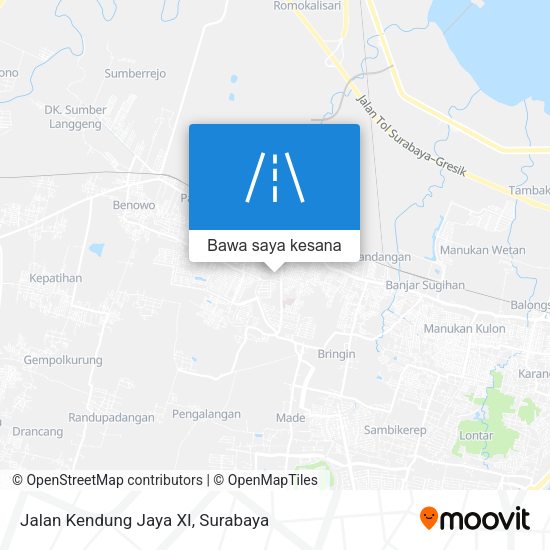 Peta Jalan Kendung Jaya XI