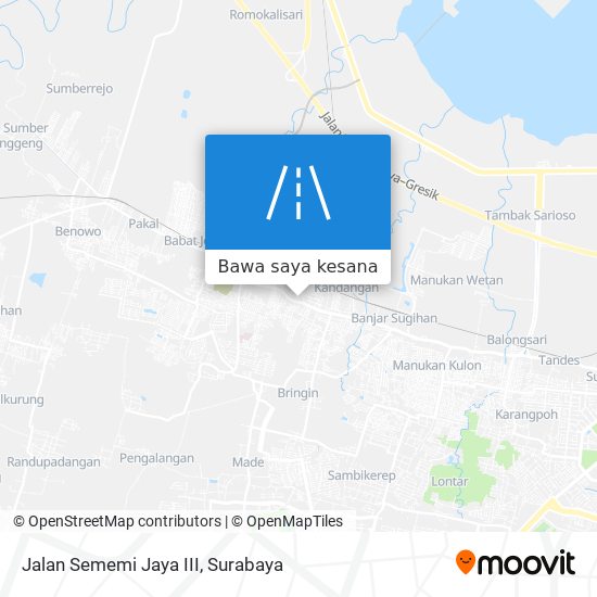 Peta Jalan Sememi Jaya III