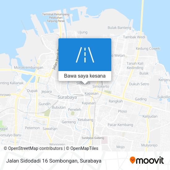 Peta Jalan Sidodadi 16 Sombongan