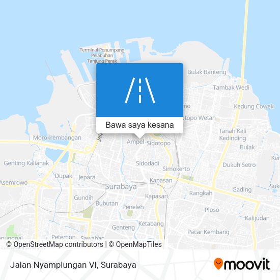 Peta Jalan Nyamplungan VI