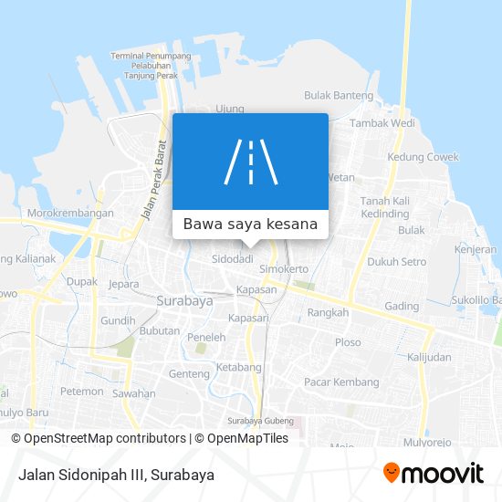 Peta Jalan Sidonipah III