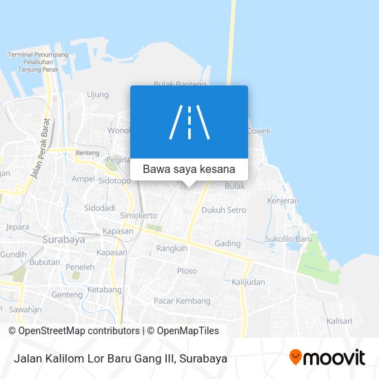 Peta Jalan Kalilom Lor Baru Gang III