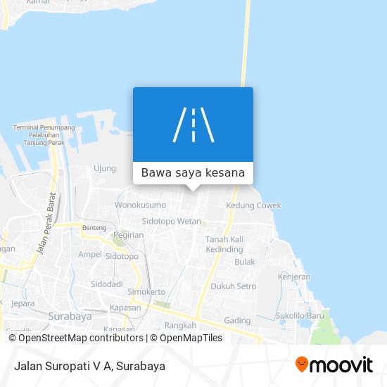 Peta Jalan Suropati V A