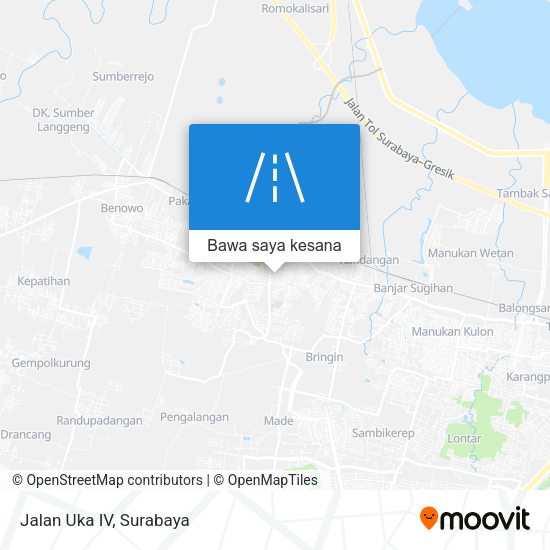 Peta Jalan Uka IV