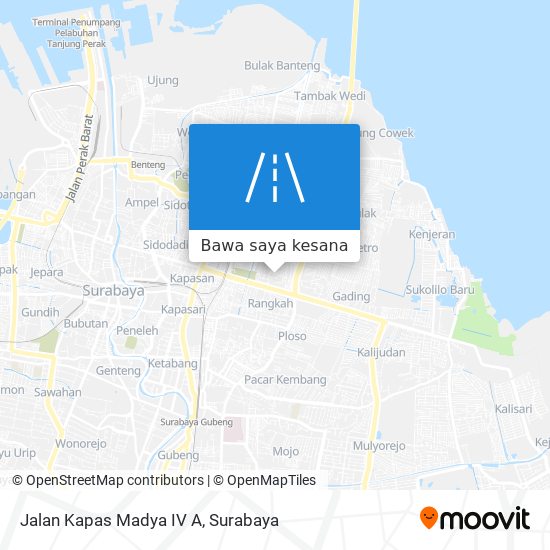 Peta Jalan Kapas Madya IV A