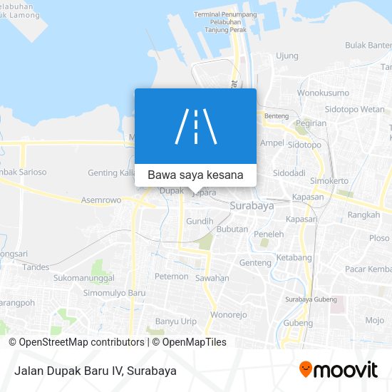 Peta Jalan Dupak Baru IV