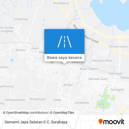 Peta Sememi Jaya Selatan II C