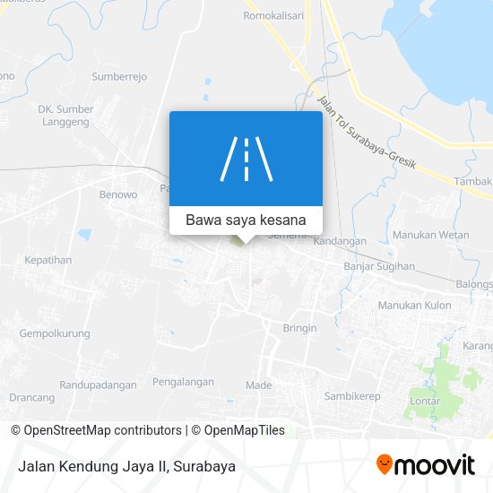 Peta Jalan Kendung Jaya II