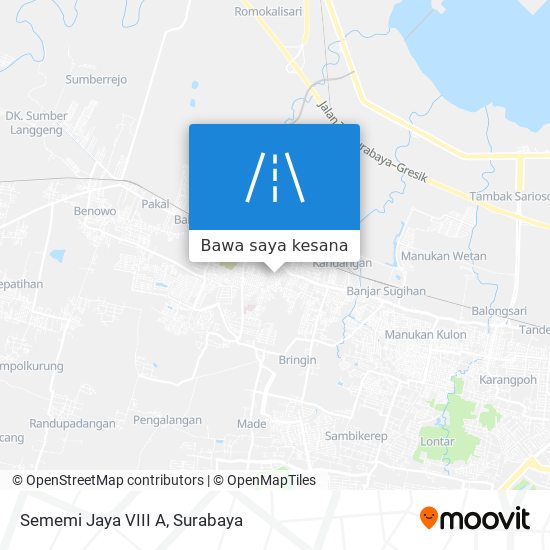 Peta Sememi Jaya VIII A