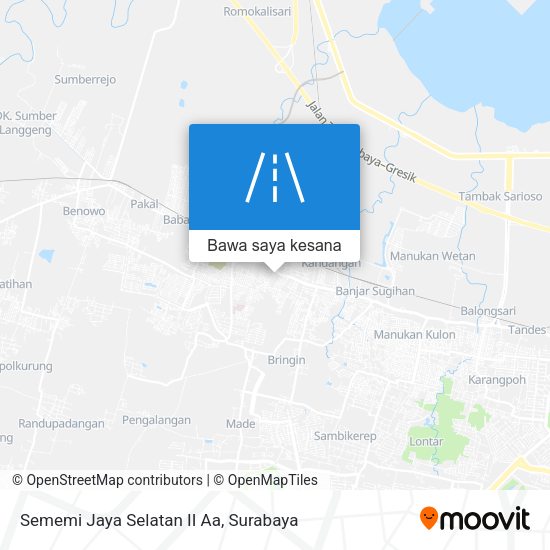 Peta Sememi Jaya Selatan II Aa