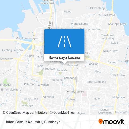 Peta Jalan Semut Kalimir I
