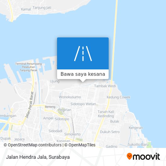 Peta Jalan Hendra Jala