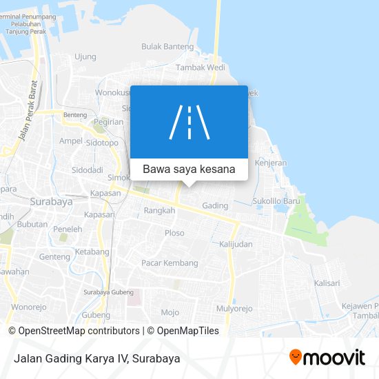Peta Jalan Gading Karya IV