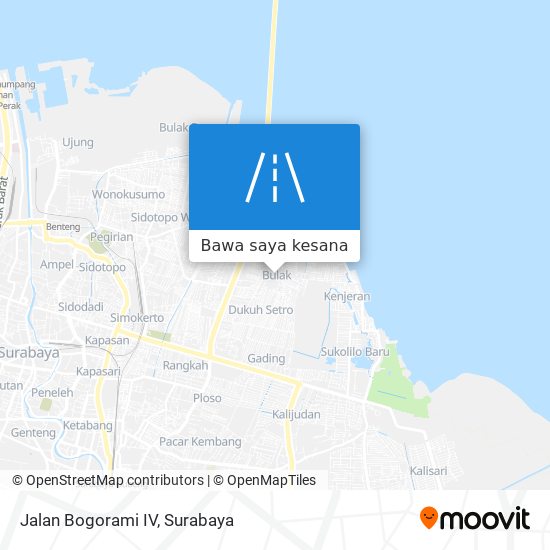 Peta Jalan Bogorami IV