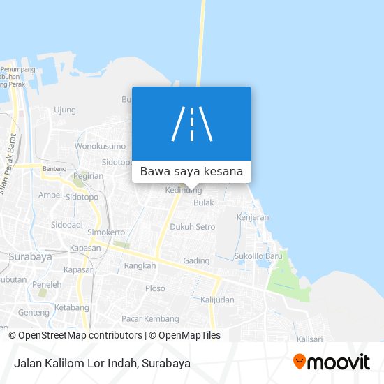 Peta Jalan Kalilom Lor Indah