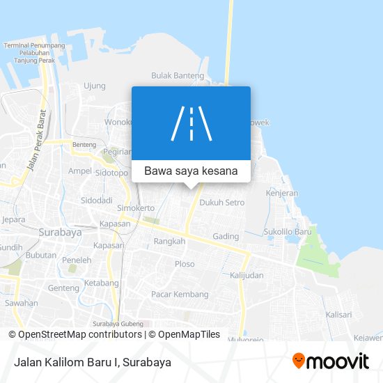 Peta Jalan Kalilom Baru I