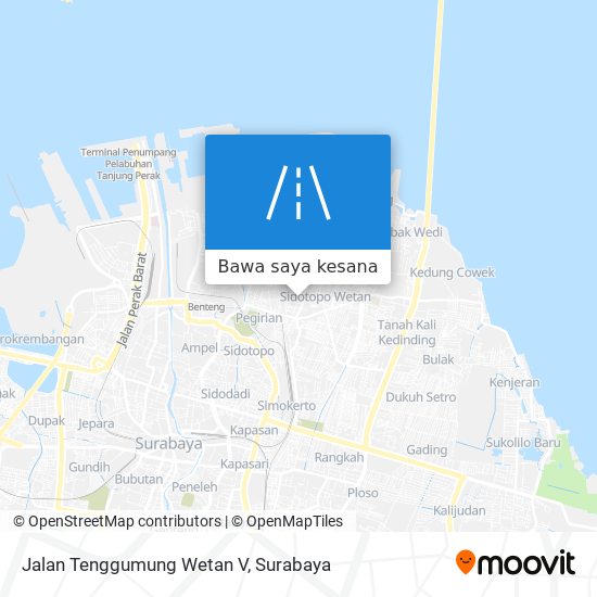 Peta Jalan Tenggumung Wetan V