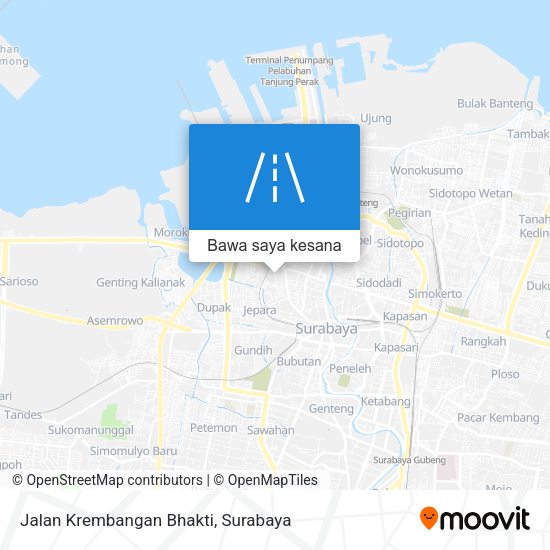 Peta Jalan Krembangan Bhakti