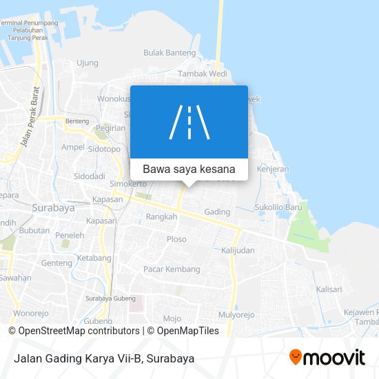 Peta Jalan Gading Karya Vii-B