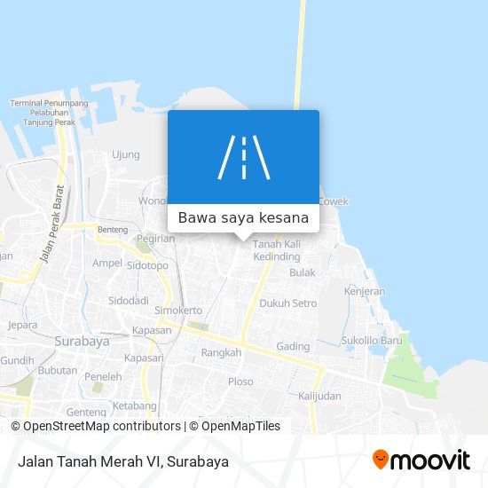 Peta Jalan Tanah Merah VI