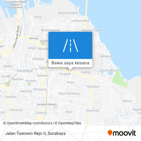 Peta Jalan Tuwowo Rejo II