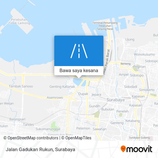 Peta Jalan Gadukan Rukun