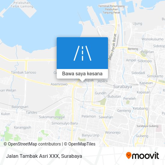 Peta Jalan Tambak Asri XXX