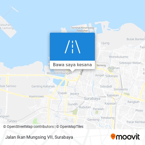 Peta Jalan Ikan Mungsing VII