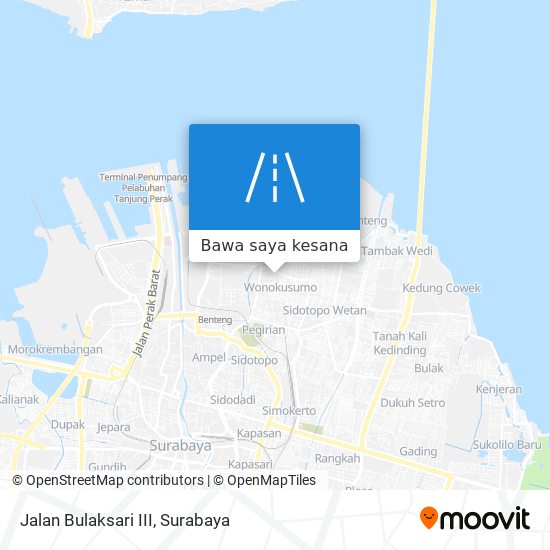 Peta Jalan Bulaksari III