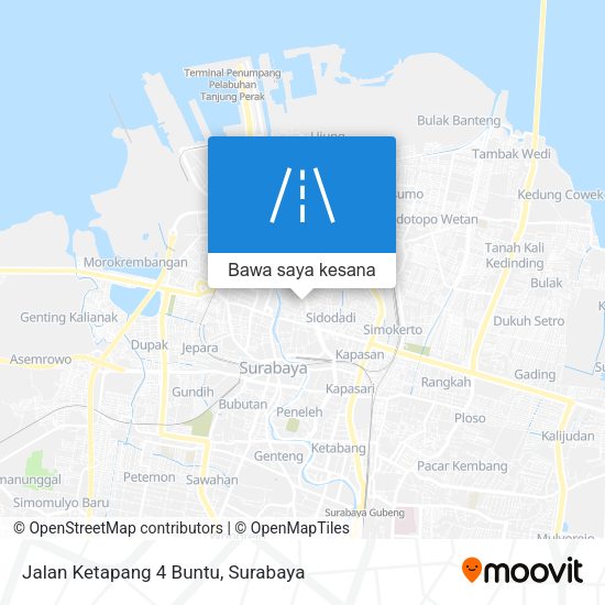 Peta Jalan Ketapang 4 Buntu
