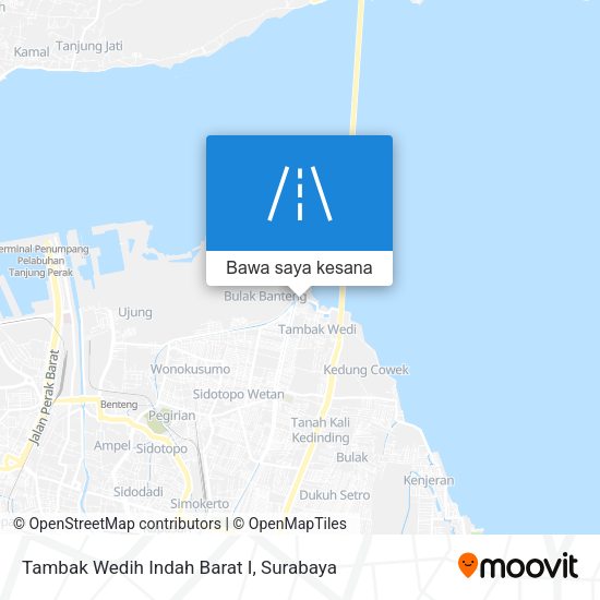 Peta Tambak Wedih Indah Barat I