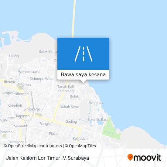 Peta Jalan Kalilom Lor Timur IV