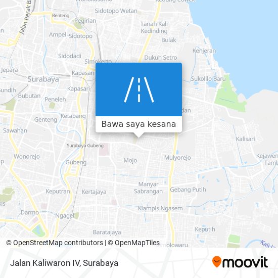 Peta Jalan Kaliwaron IV