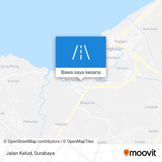 Peta Jalan Kelud