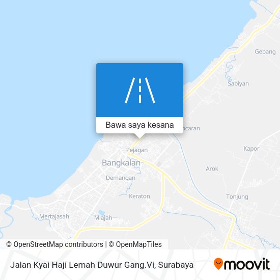 Peta Jalan Kyai Haji Lemah Duwur Gang.Vi