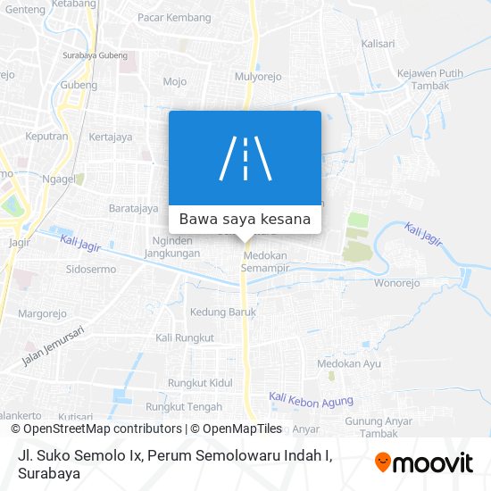 Peta Jl. Suko Semolo Ix, Perum Semolowaru Indah I