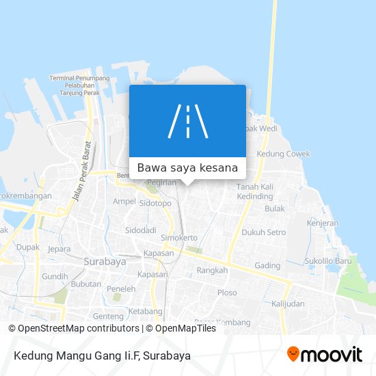 Peta Kedung Mangu Gang Ii.F