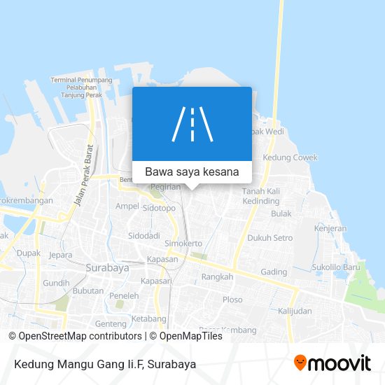 Peta Kedung Mangu Gang Ii.F