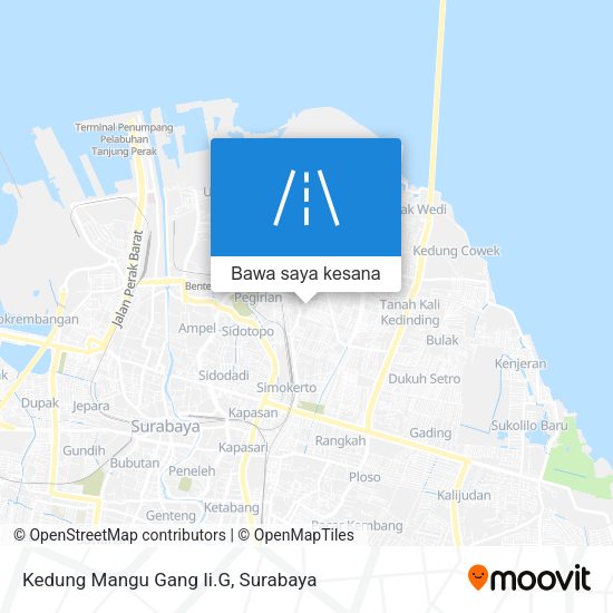 Peta Kedung Mangu Gang Ii.G