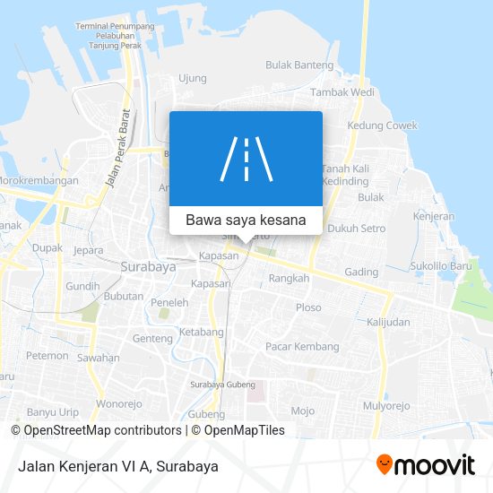 Peta Jalan Kenjeran VI A