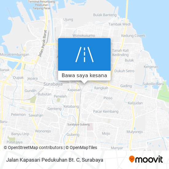 Peta Jalan Kapasari Pedukuhan Bt. C