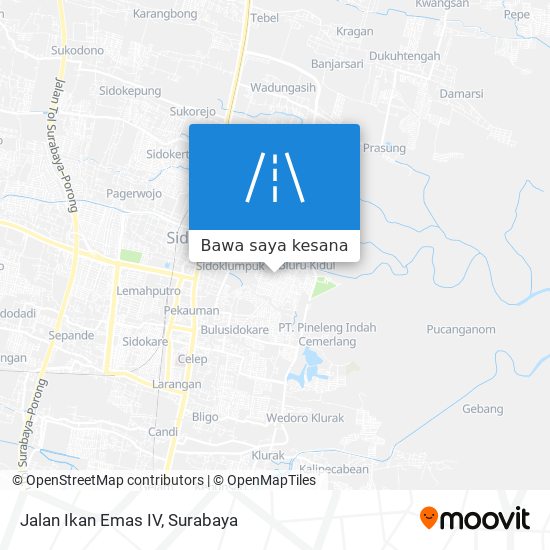 Peta Jalan Ikan Emas IV