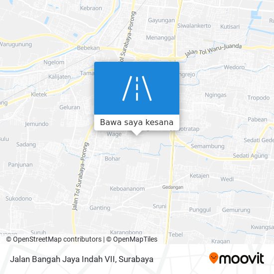 Peta Jalan Bangah Jaya Indah VII