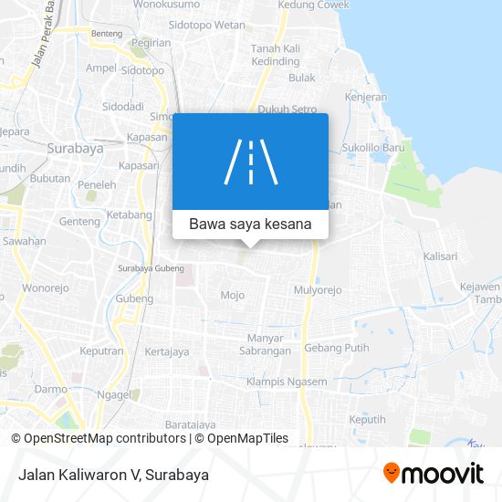 Peta Jalan Kaliwaron V